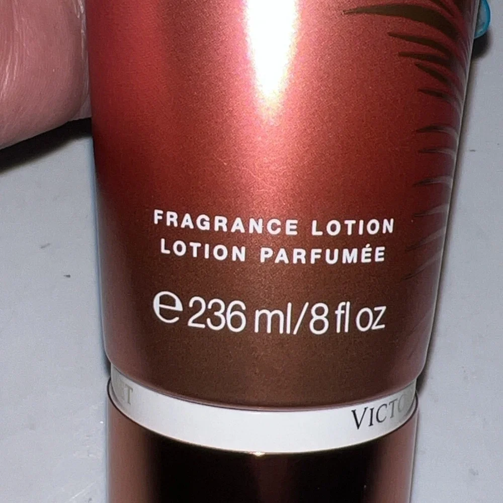 VICTORIA'S SECRET LOVE SPELL SUNKISSED BODY MIST & FRAGRANCED LOTION (SET OF 2)‎